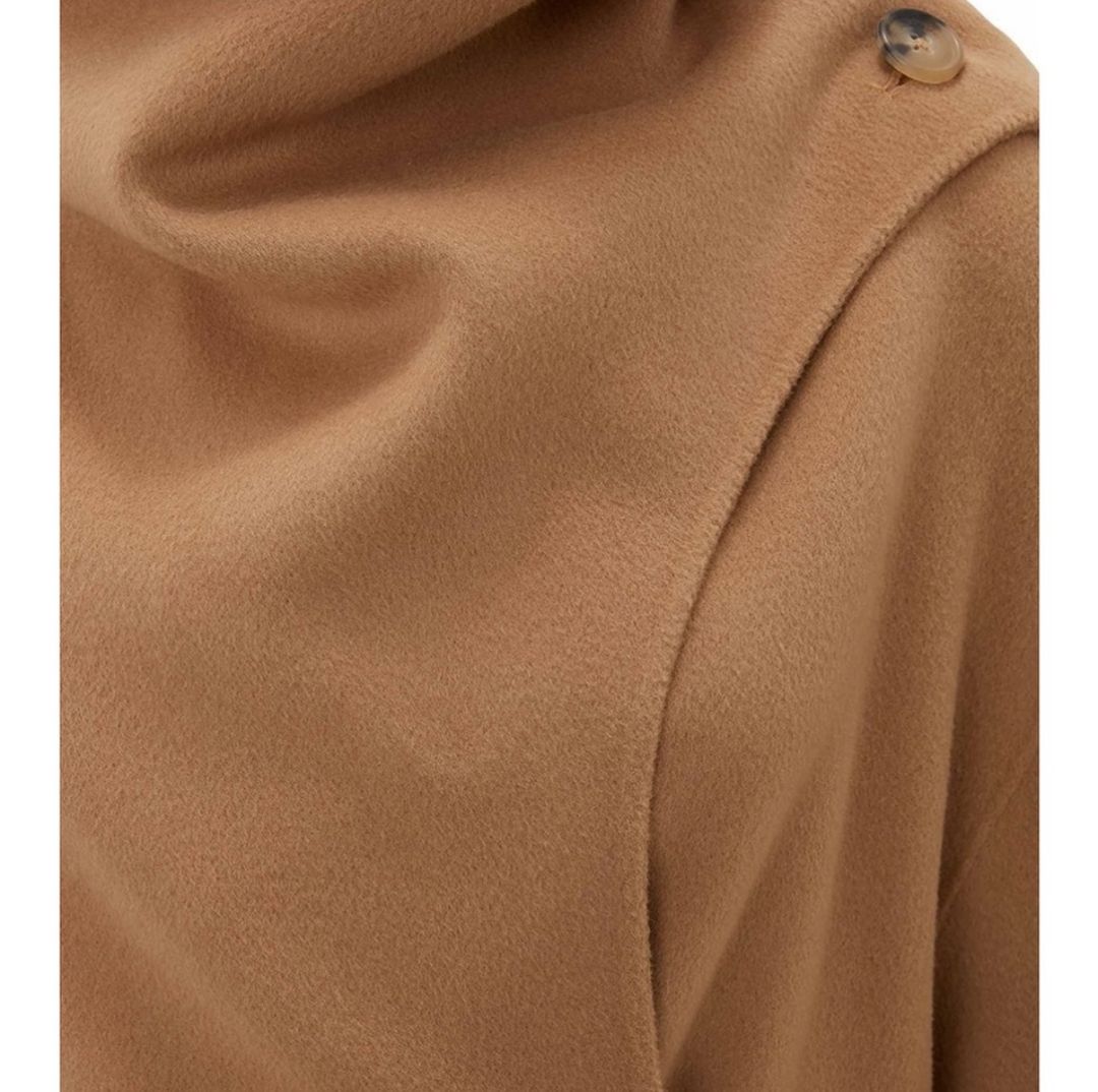 NWT JW Anderson SHORT SCARF COAT in neutrals