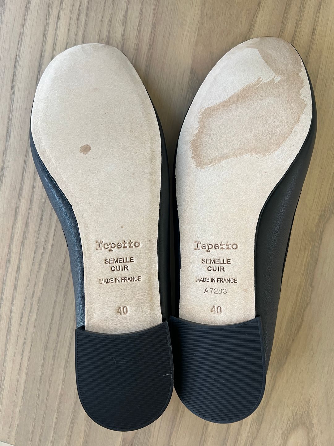 Leather-soled Flats