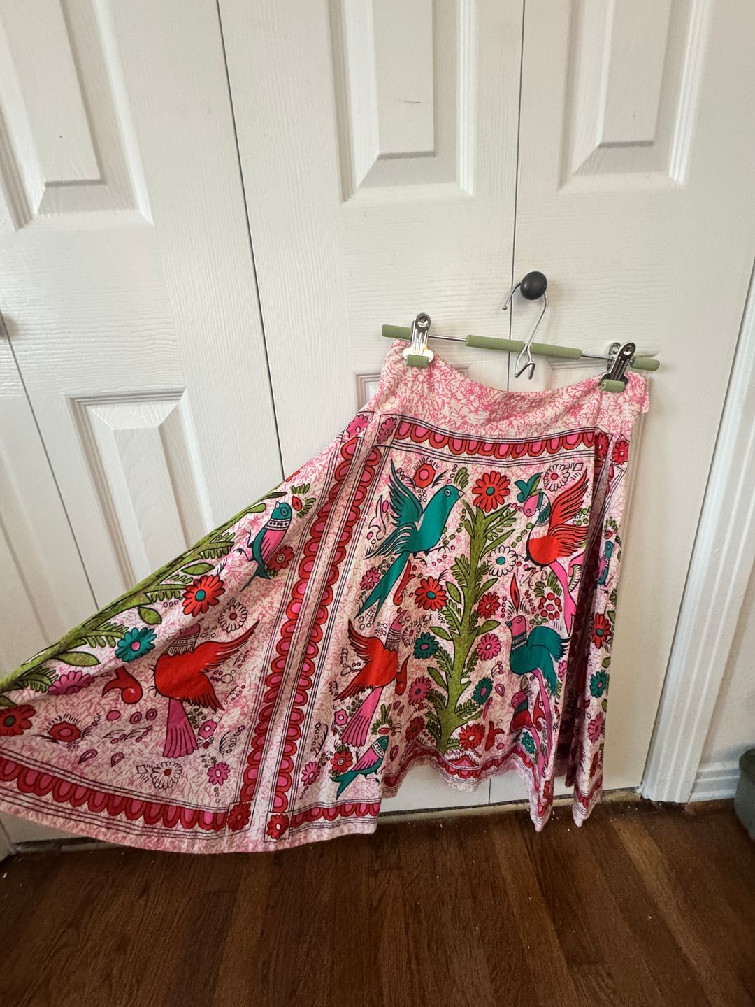 Odille Multi Colored Folkloric Skirt