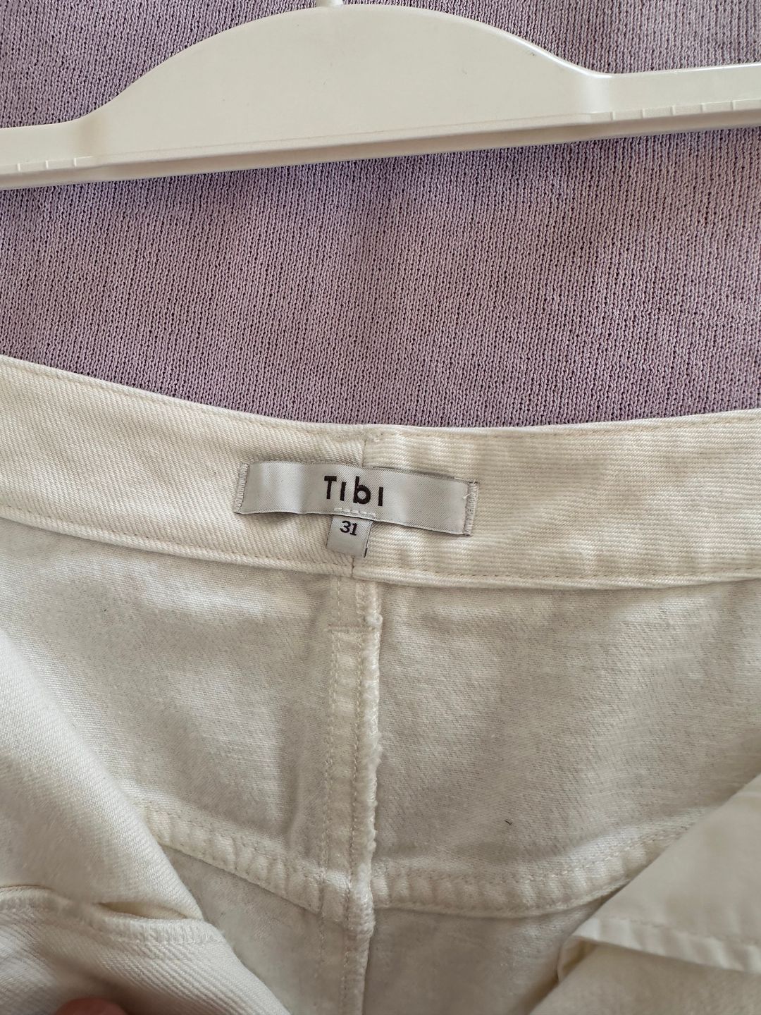 White Denim Godet maxi Skirt