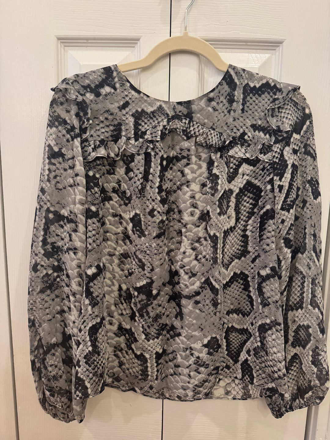 Patterned Silk Garment