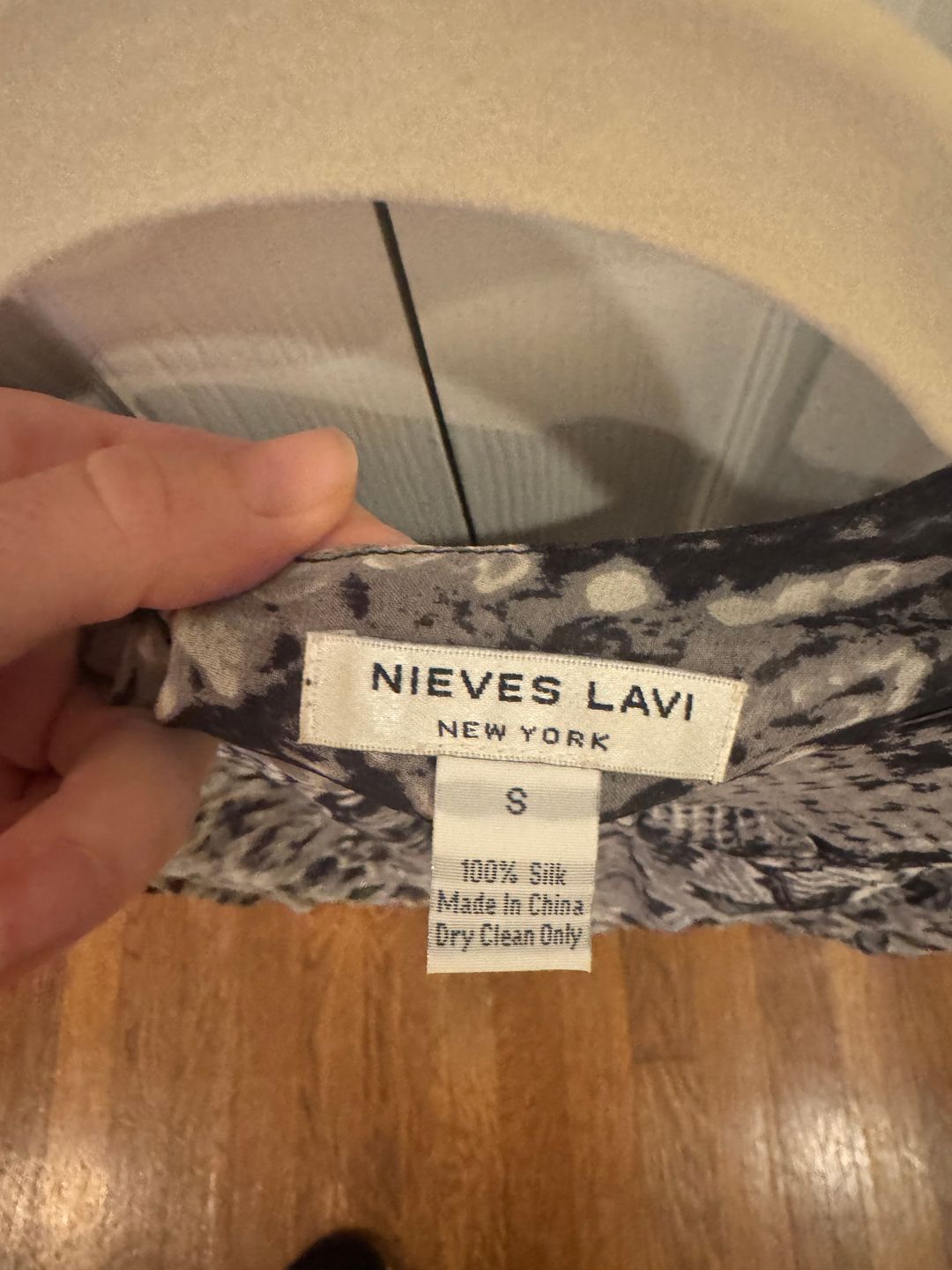 Patterned Silk Garment