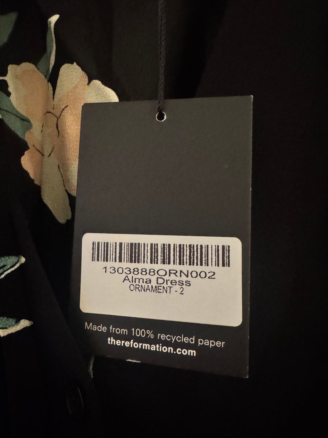 Alma Dress, Ornament