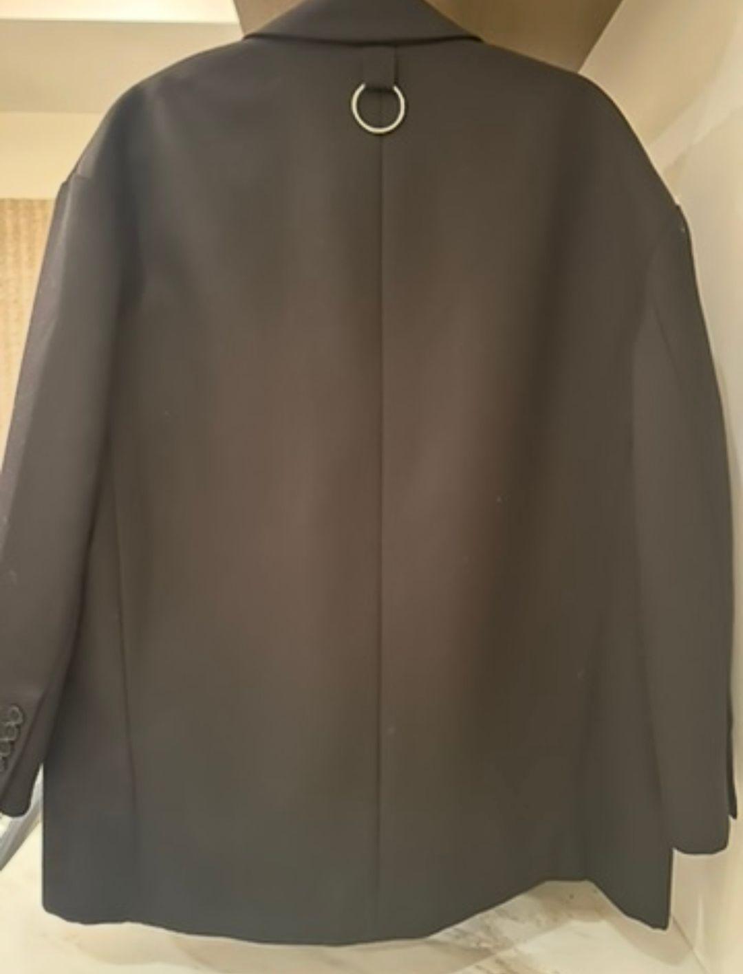 Oversized Luxe Tuxedo Blazer - Navy on Garmentory