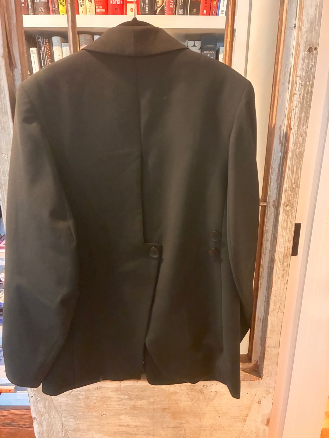 Recycled Tropical Wool Sculpted Blazer