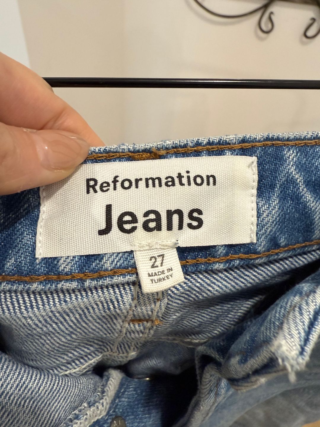 Cynthia High Rise Straight Jeans