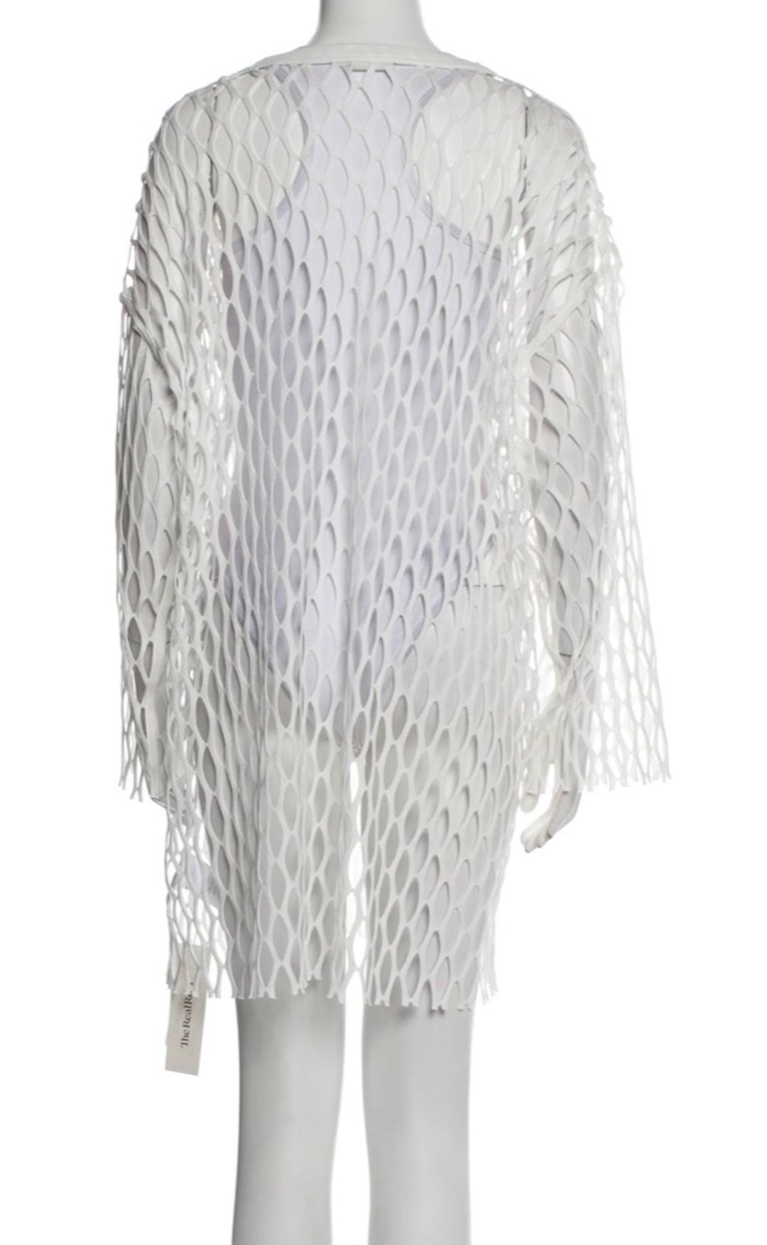 White mesh top