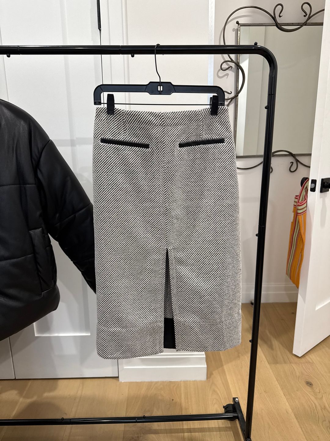 Proenza Schouler White Label Lennon Soft Twill Midi-Skirt