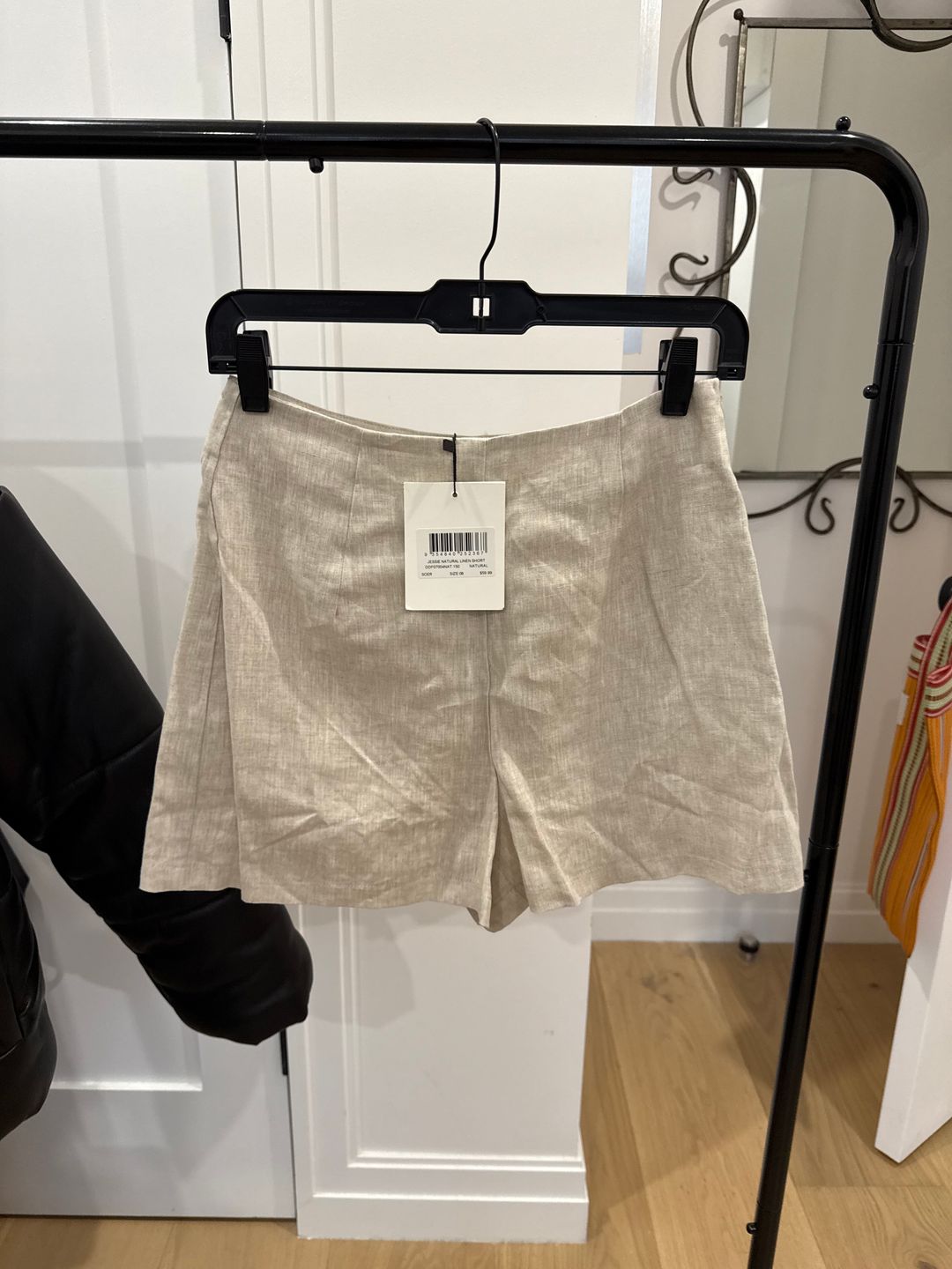 Jesse Natural Linen Short