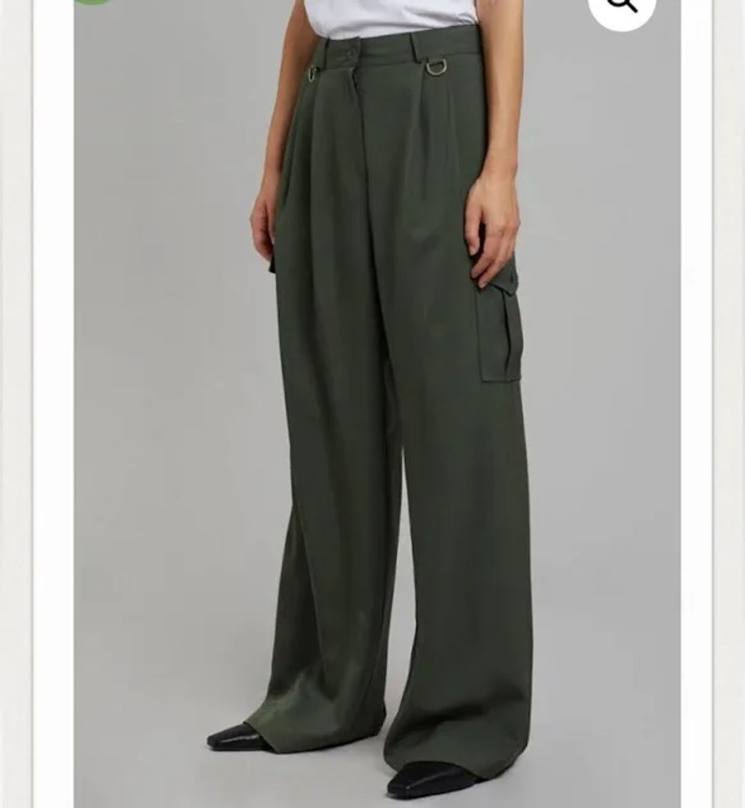 The Frankie Shop Elm Wide Cargo Pants