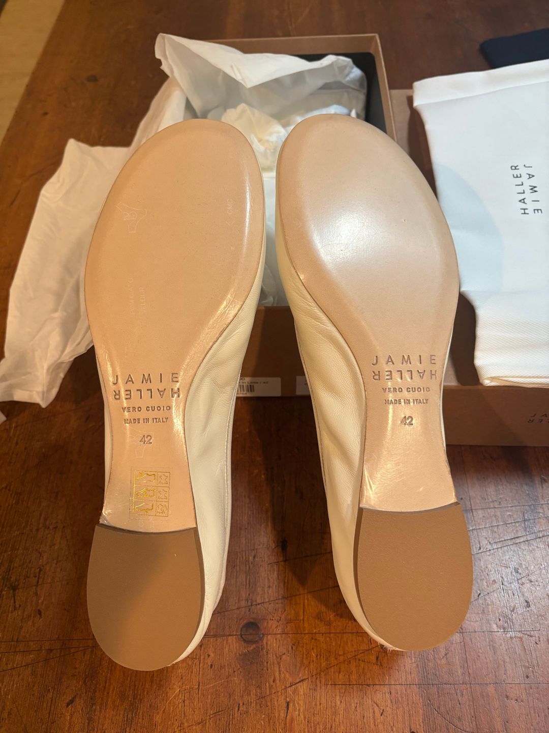 The Ballet Slipper in White