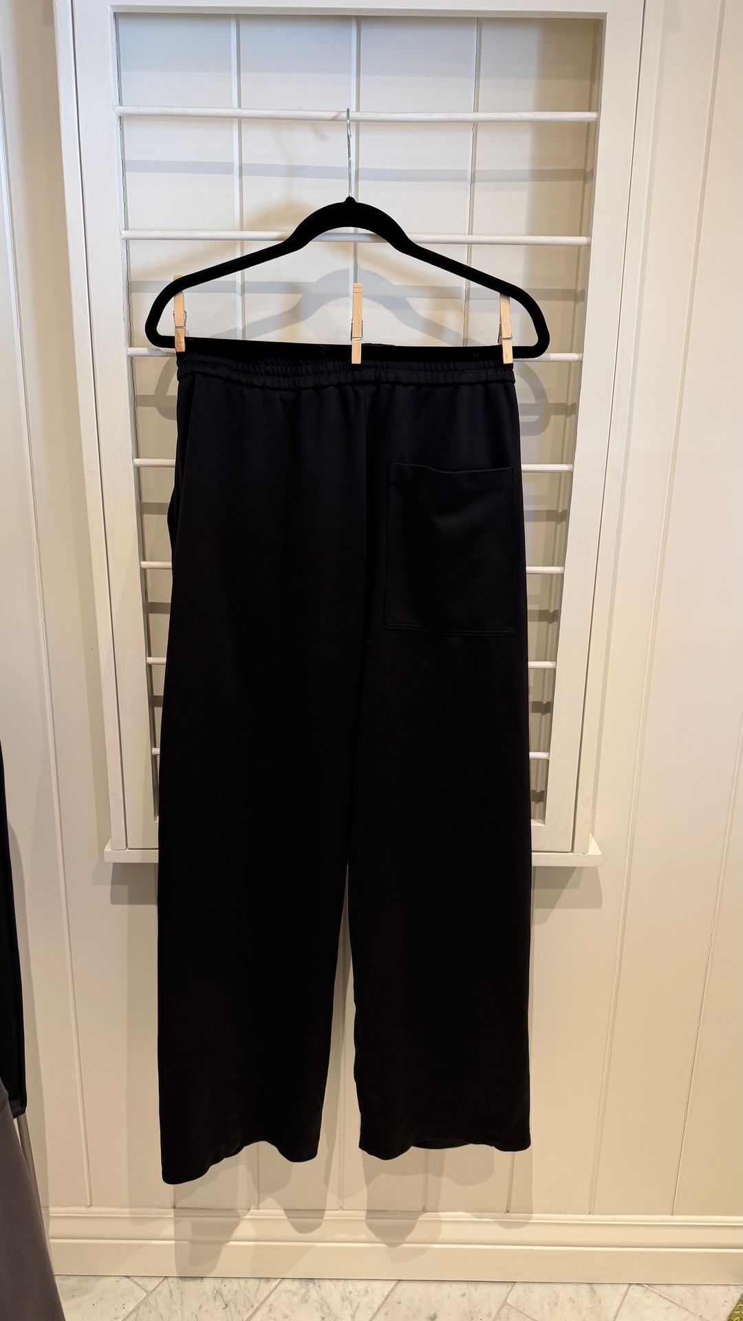 Active Knit Wide Leg Pull On Pant