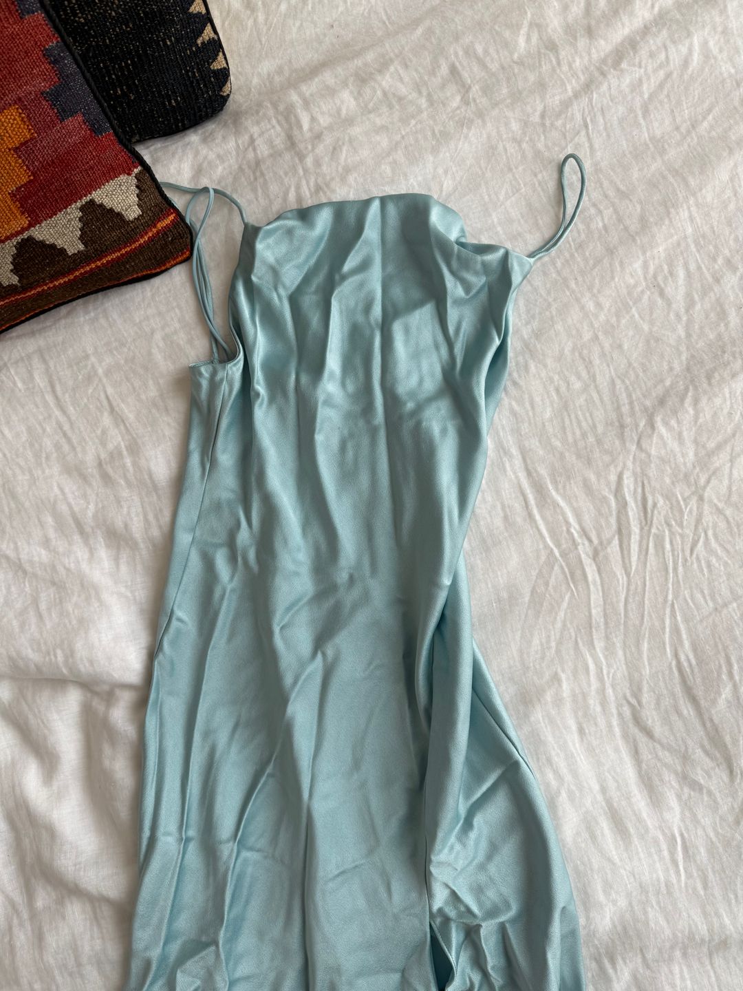 Blue Sleeveless Dress