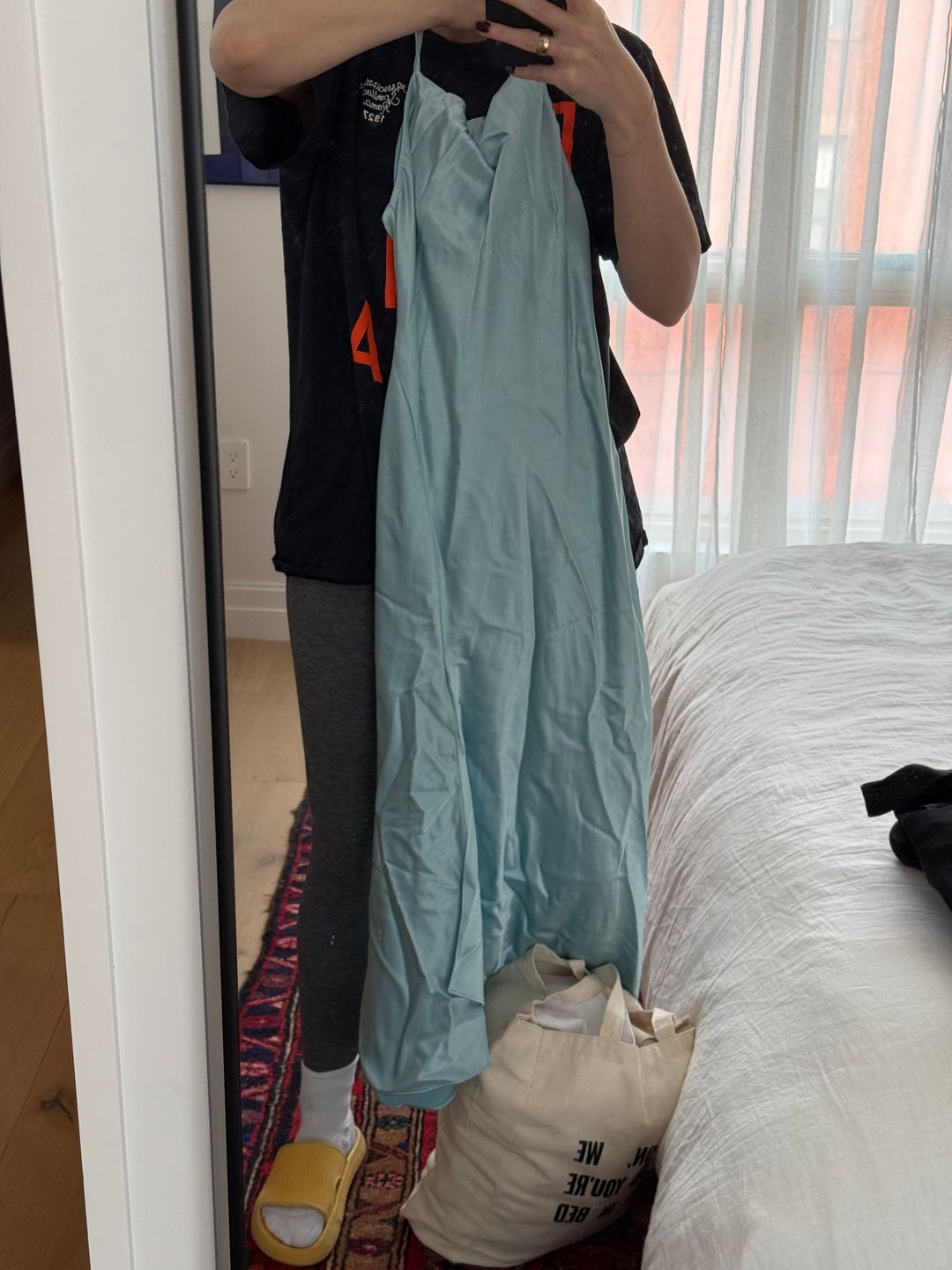 Blue Sleeveless Dress