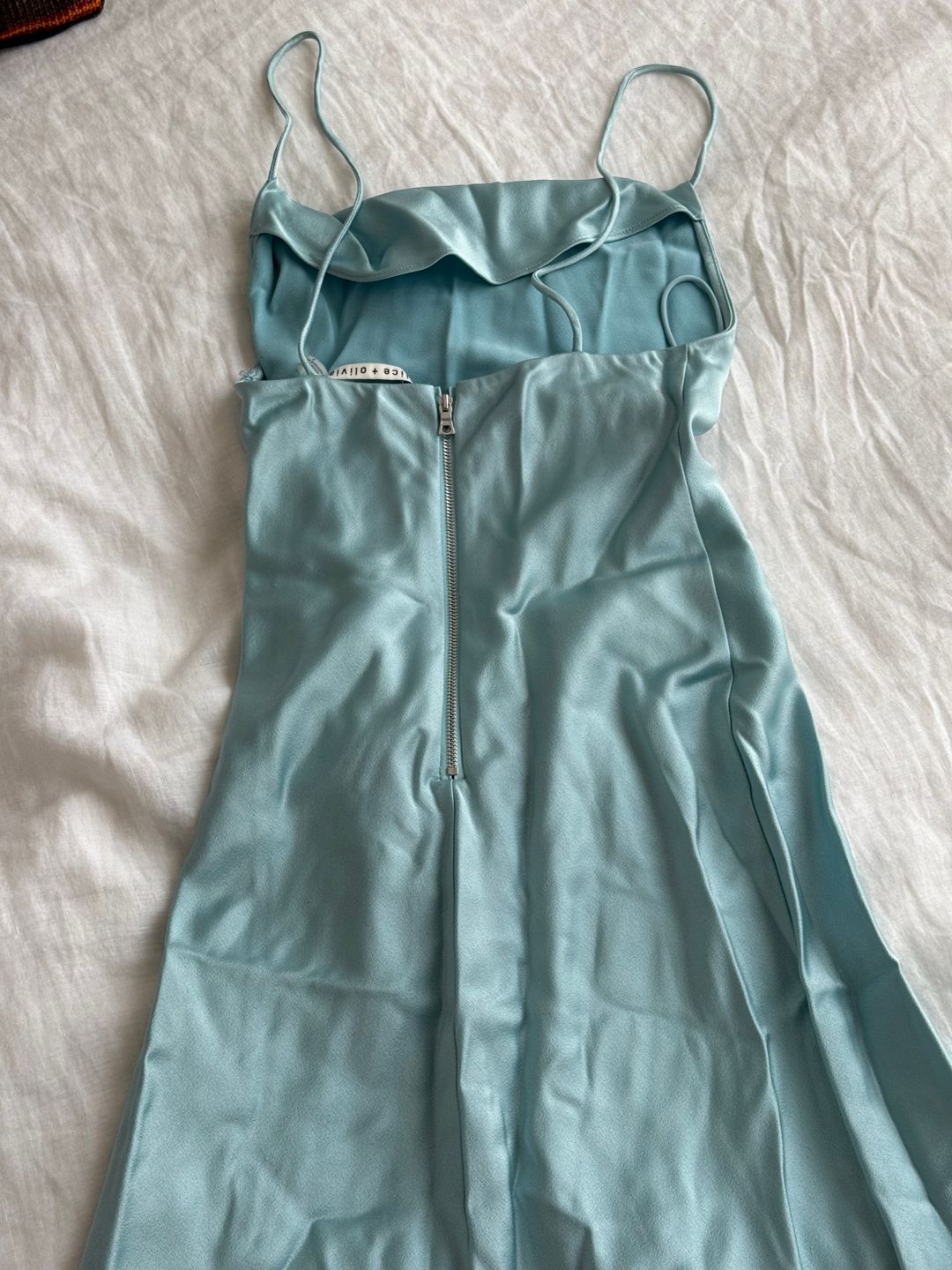 Blue Sleeveless Dress