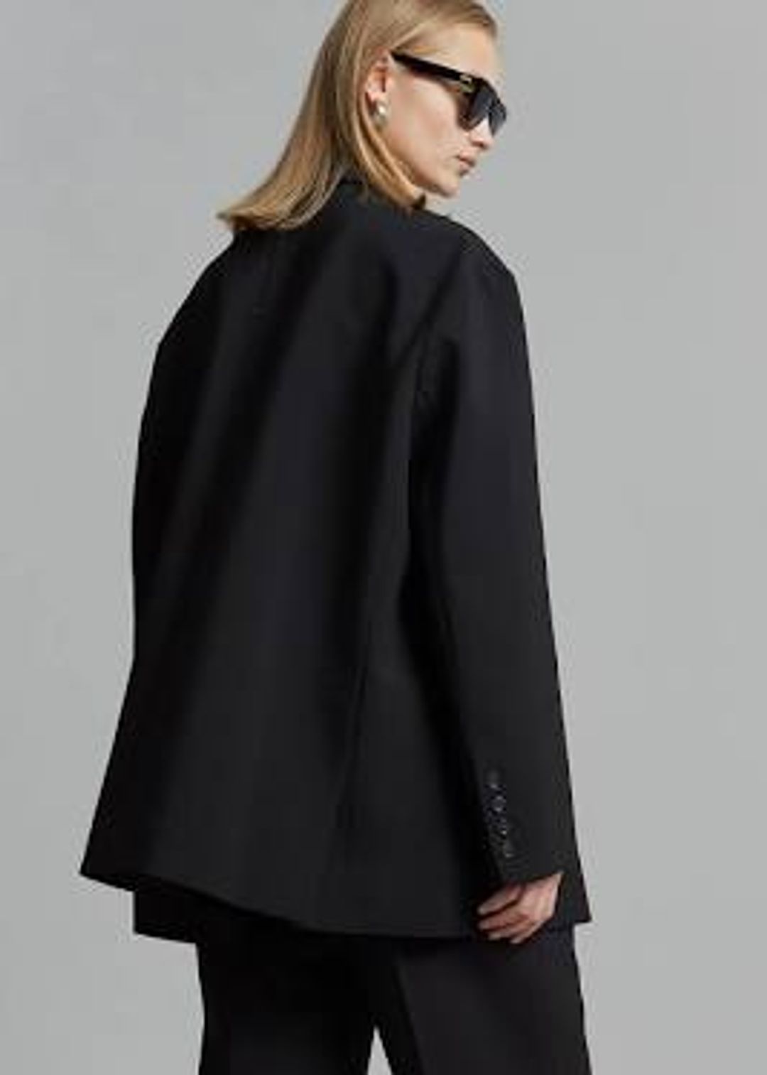 The Frankie Shop Bea Blazer - Black