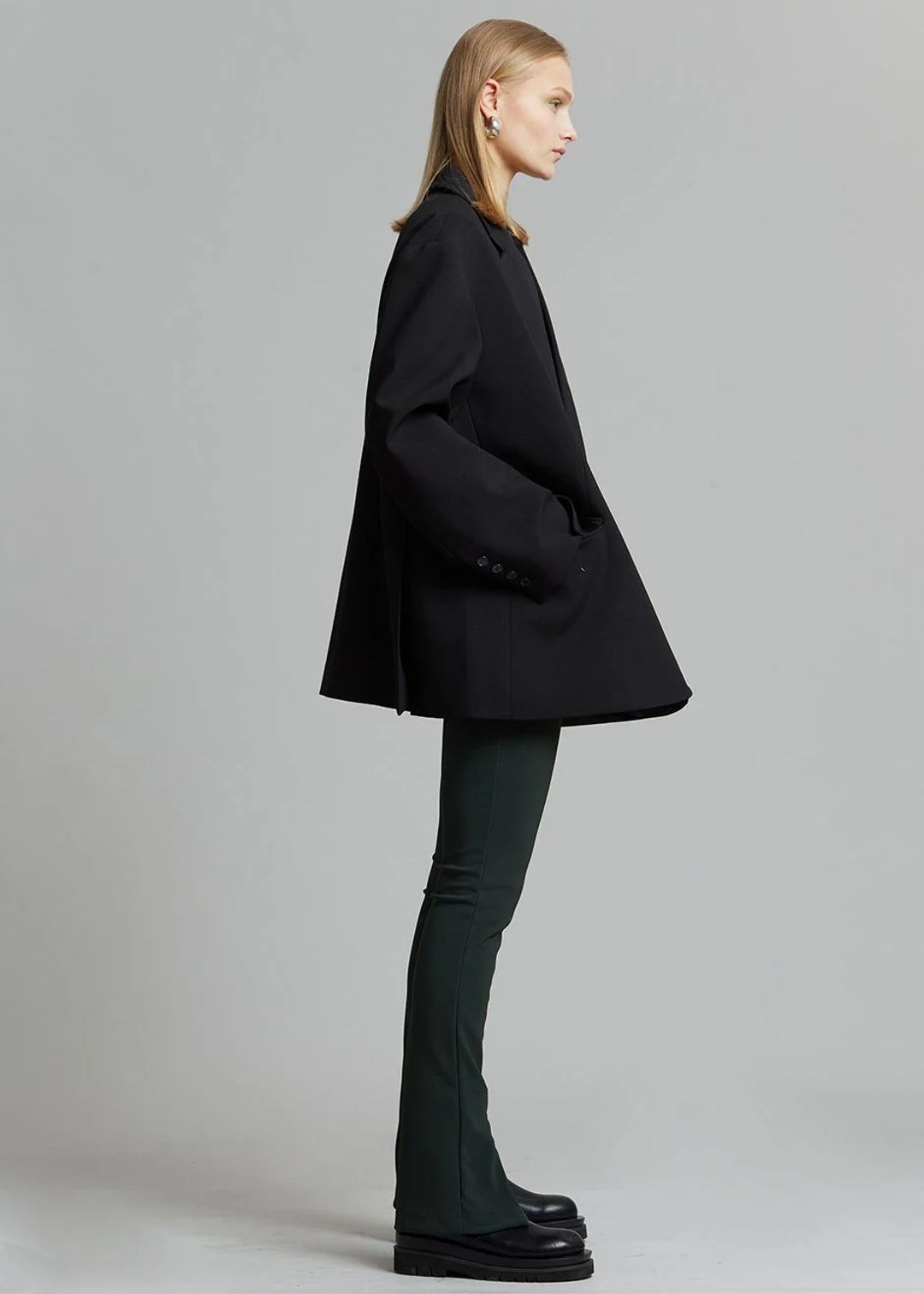 The Frankie Shop Bea Blazer - Black