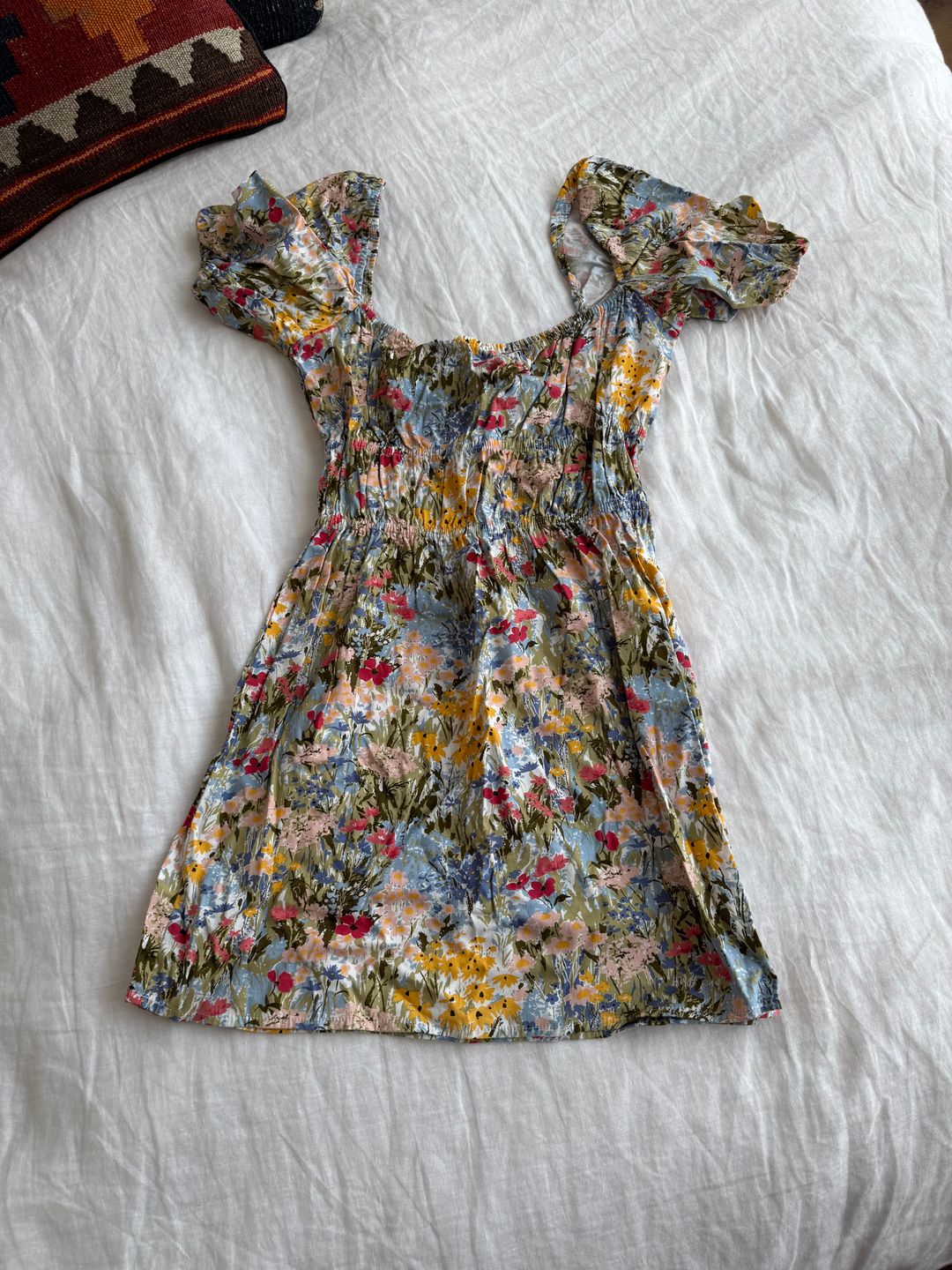 Woods Countryside Floral Mini Dress in Multicolor