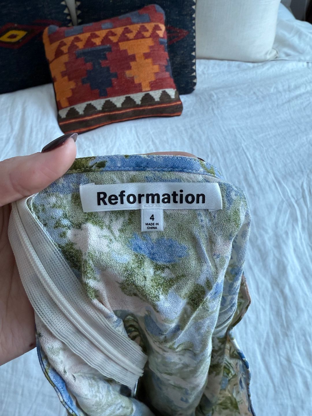 Floral Print mini skirt