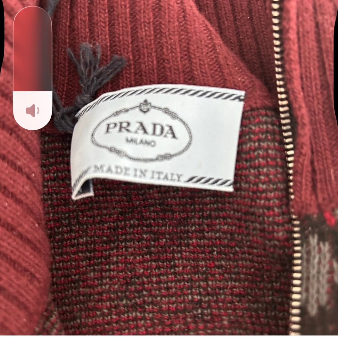 Prada Half zip sweater