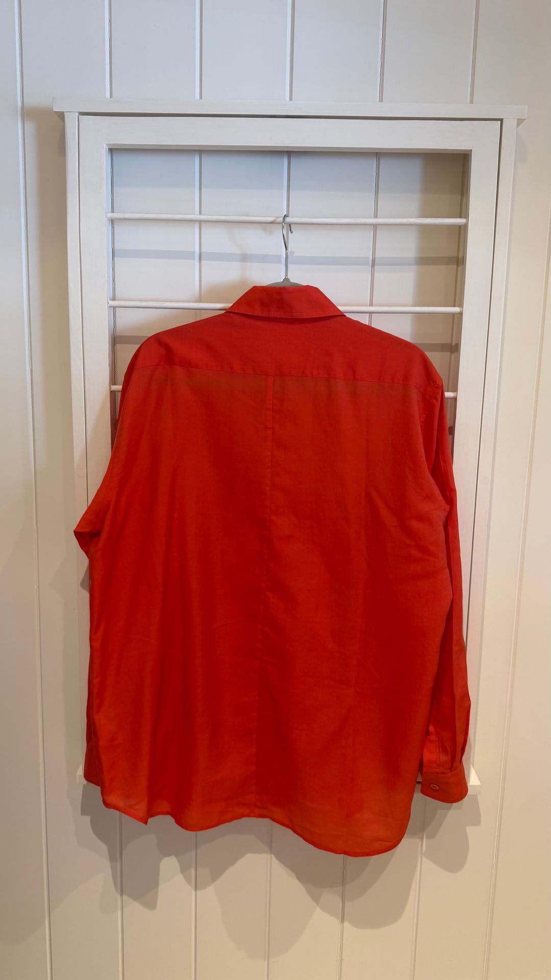 Silk Voile Easy Pintucked Shirt