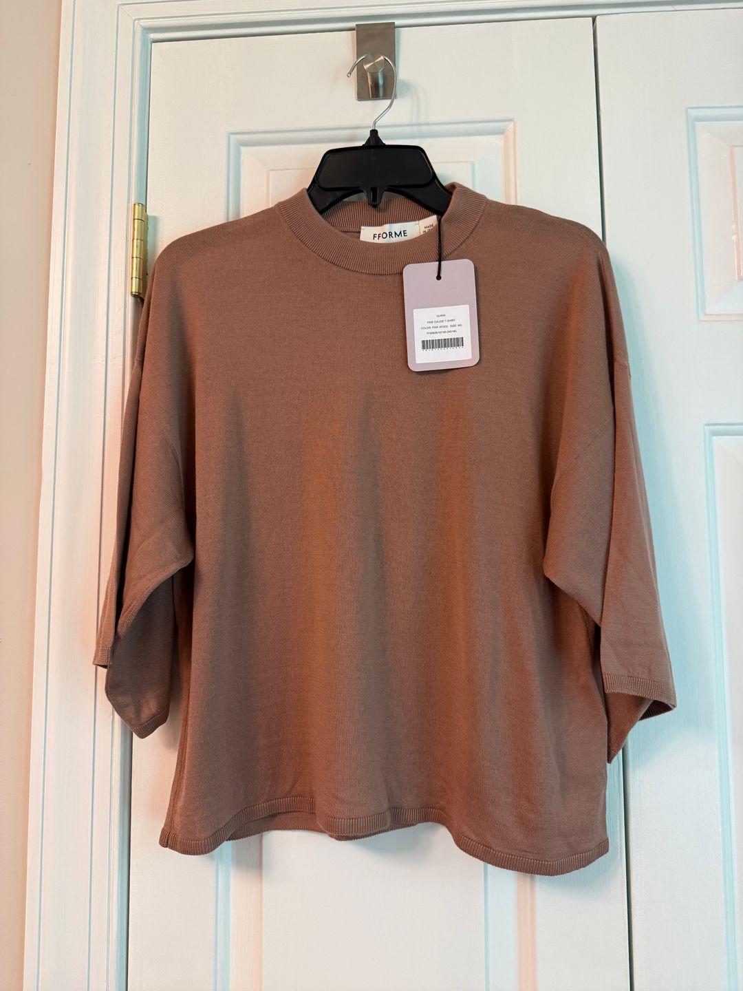 Fforme Quinn knitted wool shirt