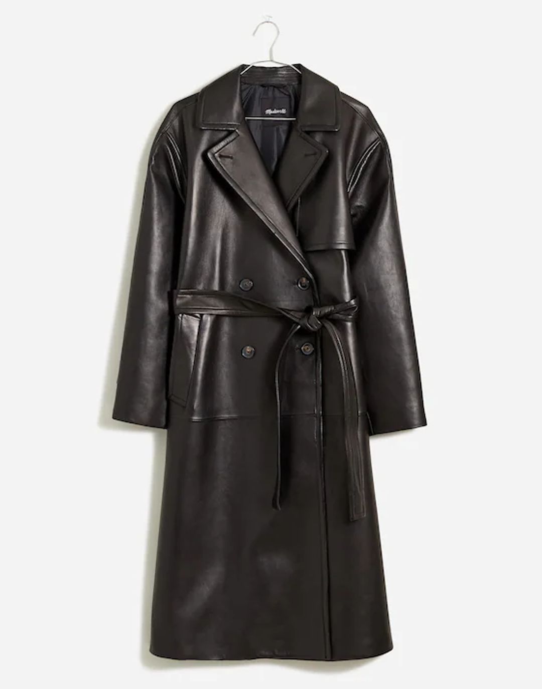 The Signature Leather Trench