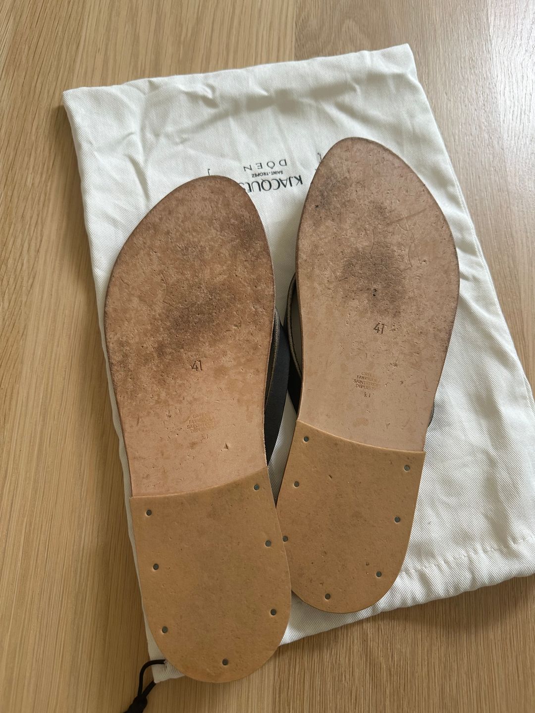 DÔEN & K.JACQUES BAIE SANDAL