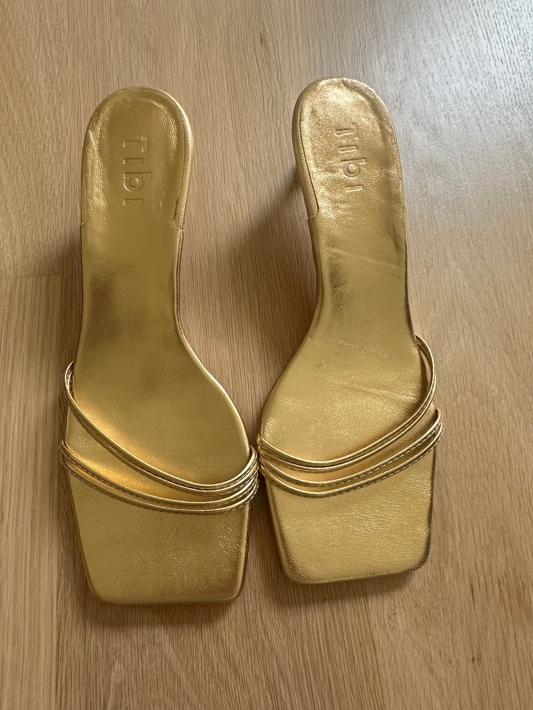 Metallic Nappa Jim Sandal