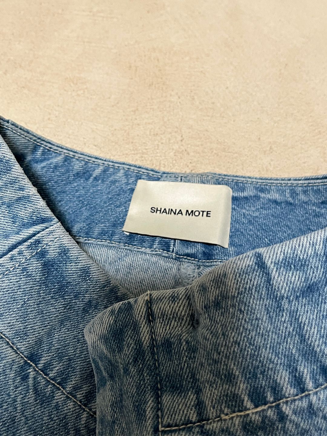 Lune Pant Denim in Superwash