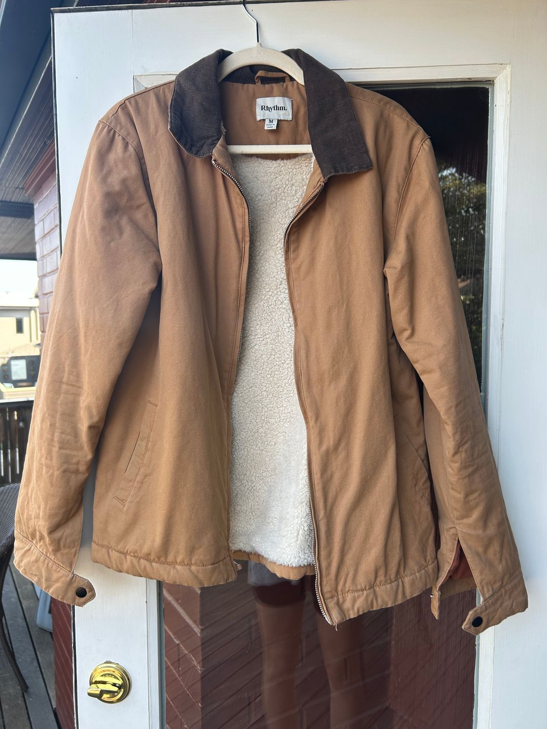 Jacket with Sherpa Lining