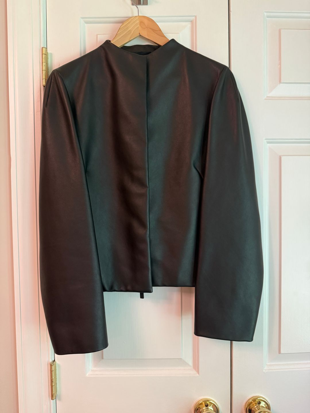 Zoe leather jacket