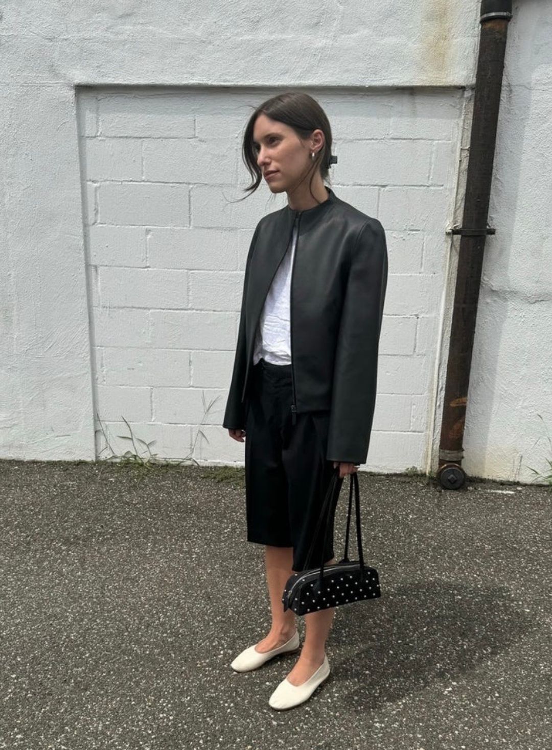 Zoe leather jacket
