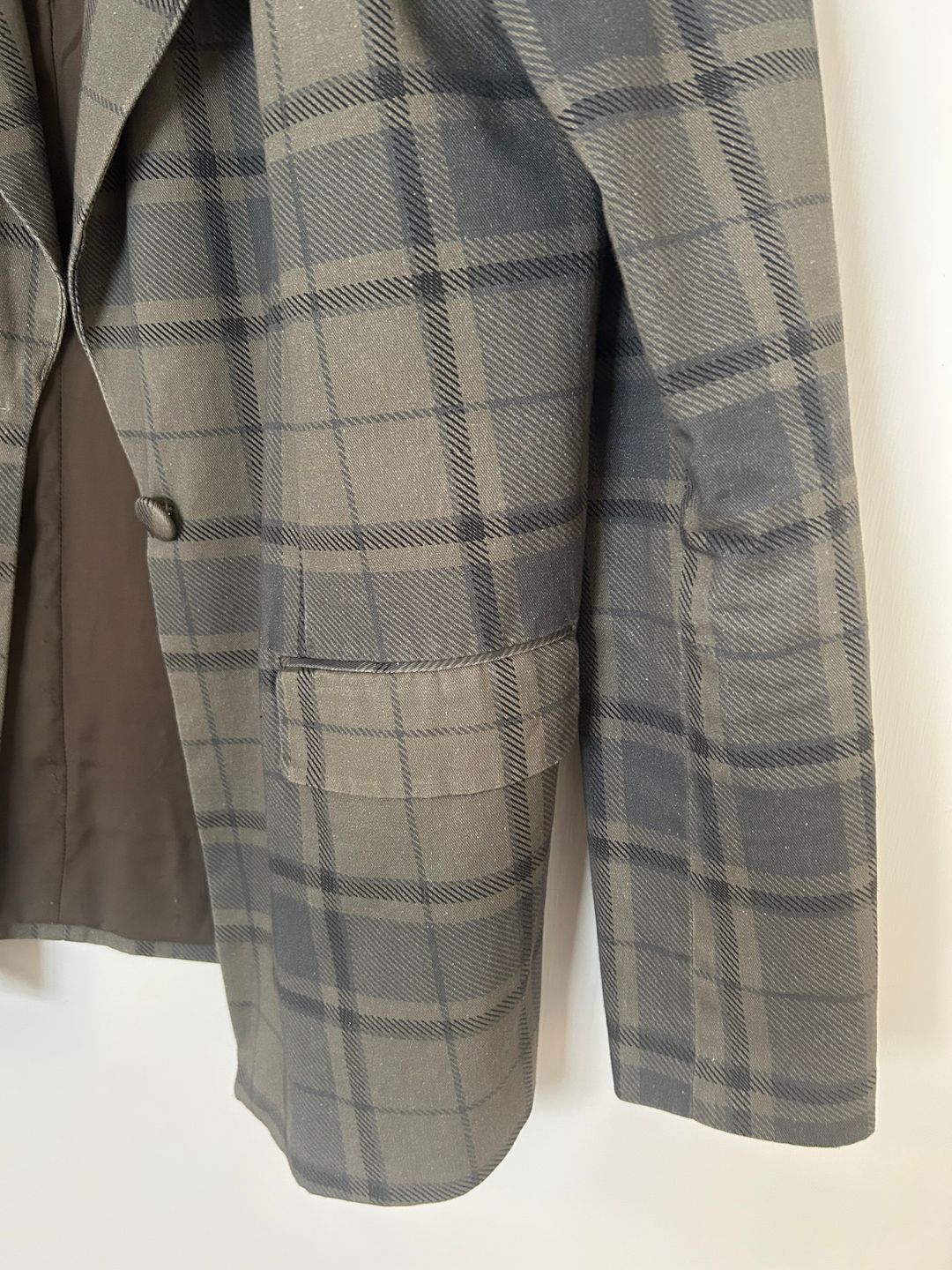 Plaid Blazer