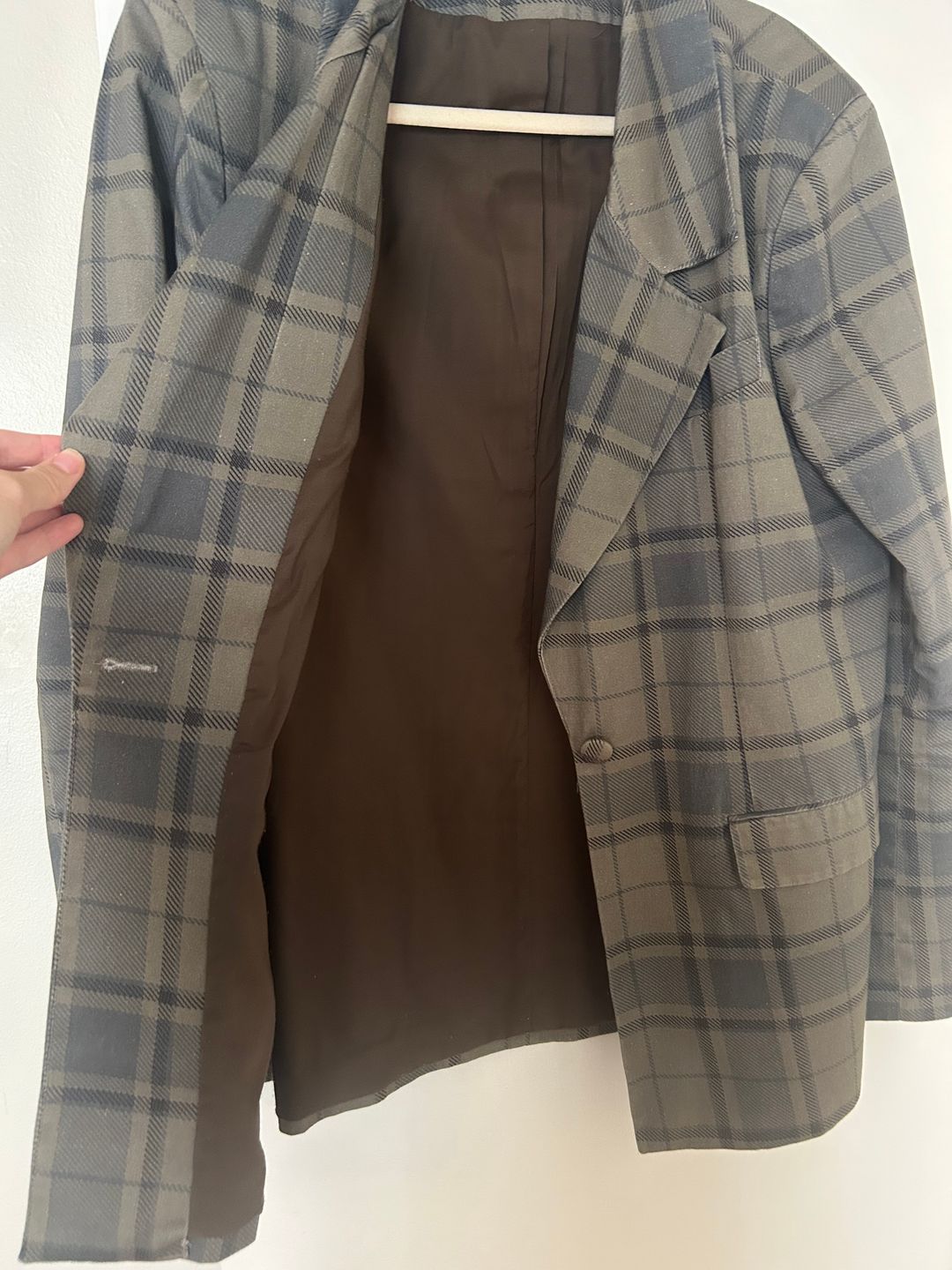 Plaid Blazer