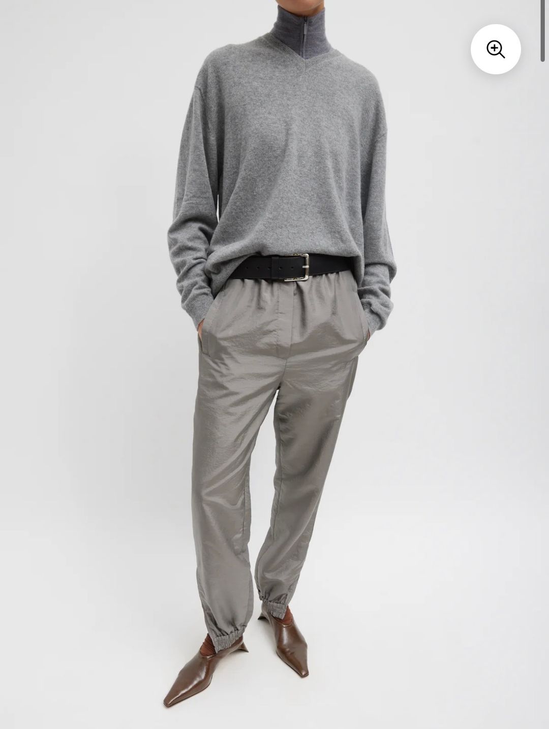 Crispy Nylon Kat Jogger