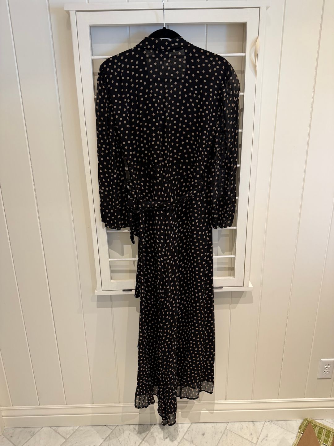 Ganni Chiffon Wrap Dress