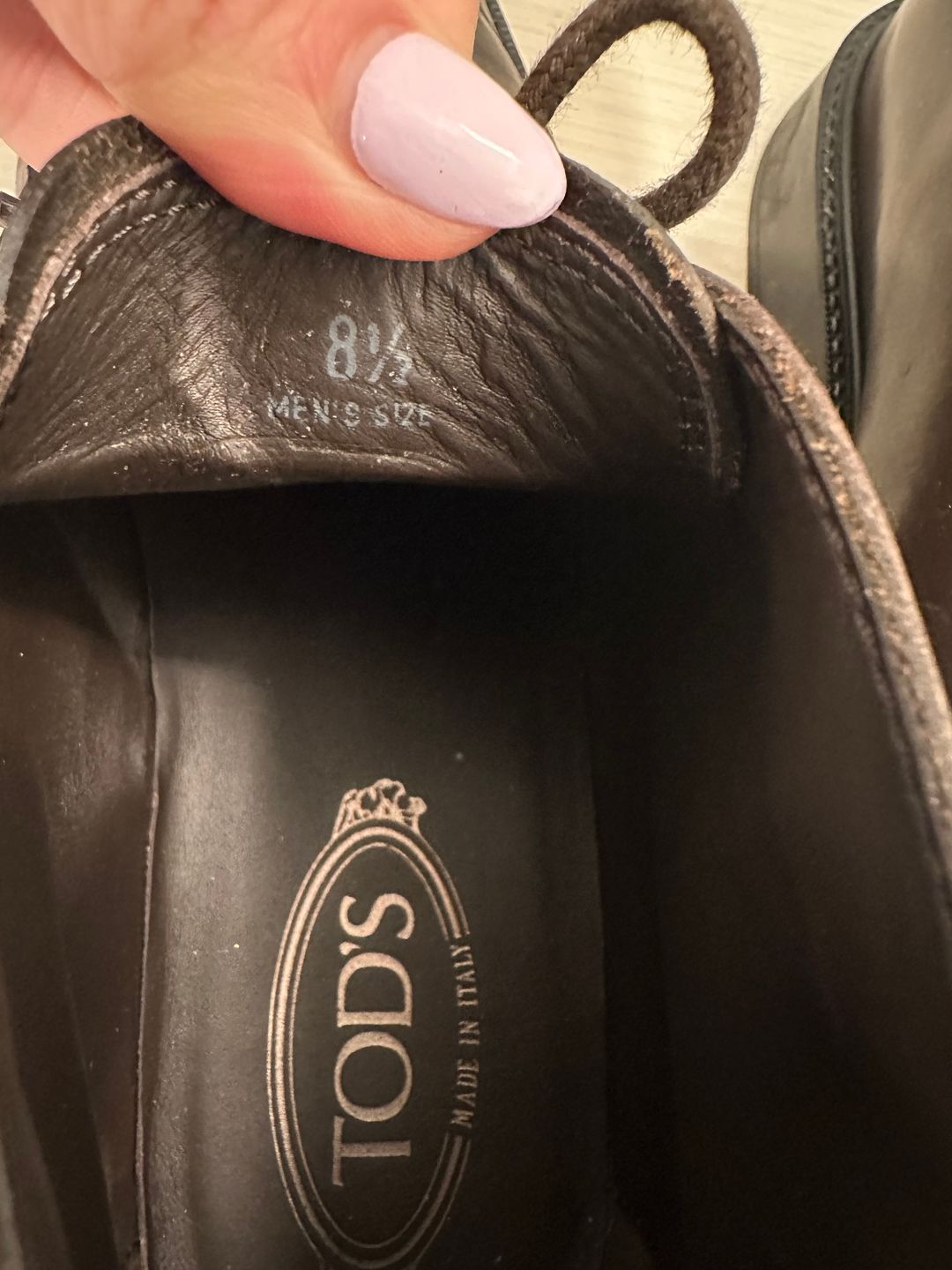 Tod's Mens Dessert Ankle Boot in Brown Leather