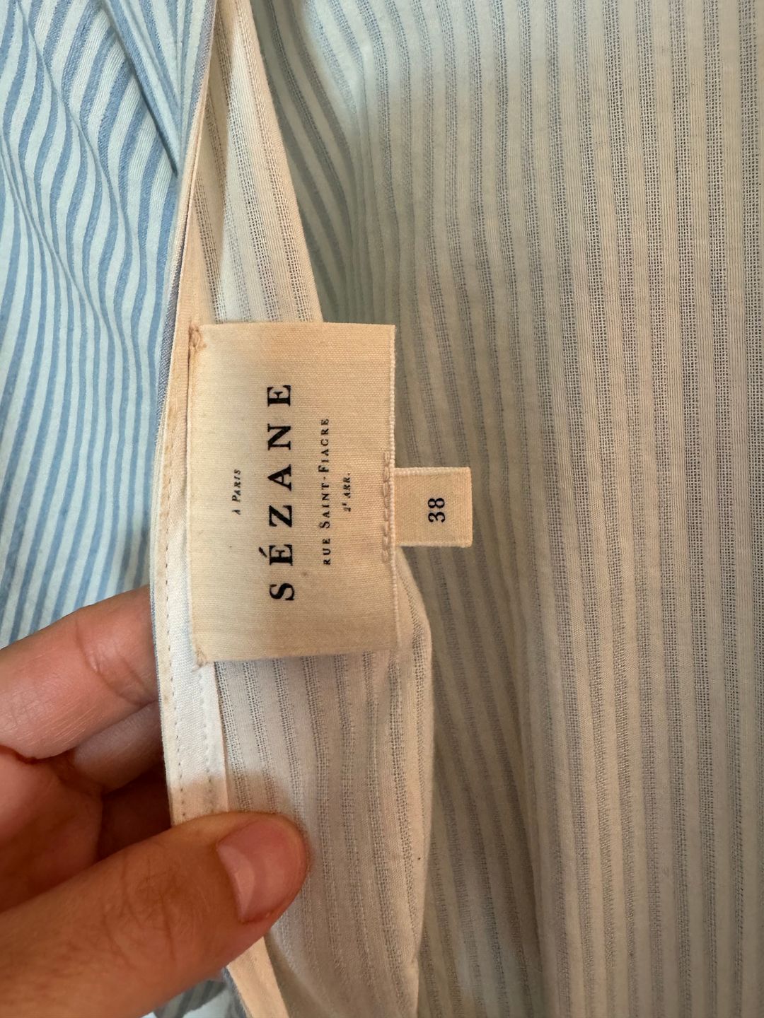 Sezane Sezane Odalie Open Back Dress