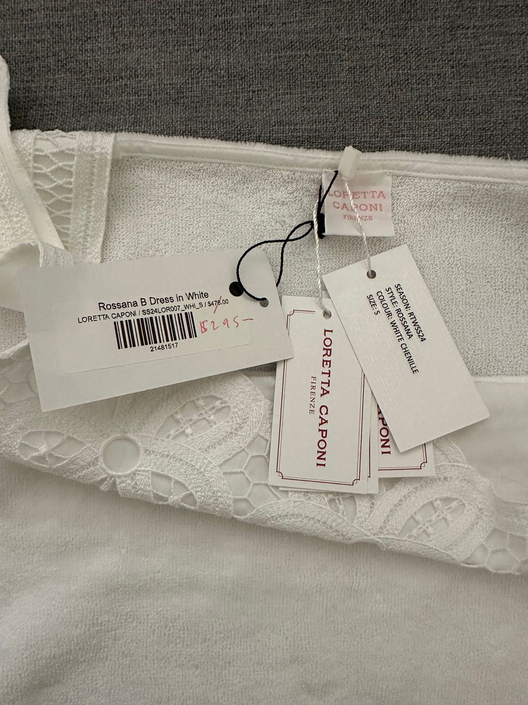 Rossana B Dress in White