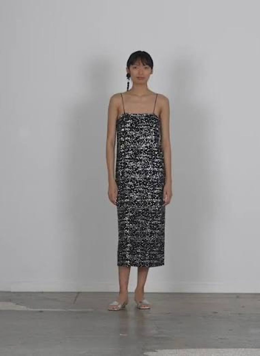 Scintilla jersey slip dress
