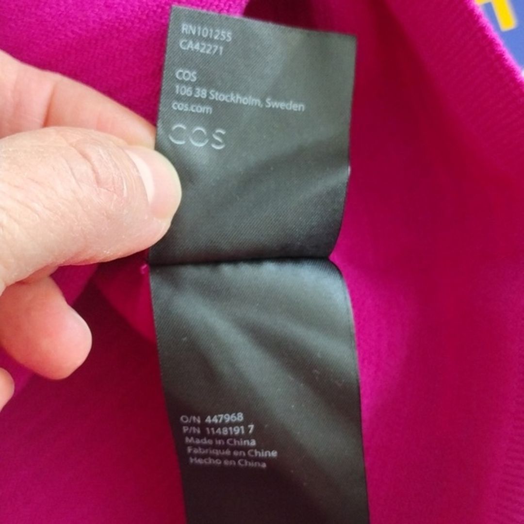 NWT COS Textured Bandeau Top