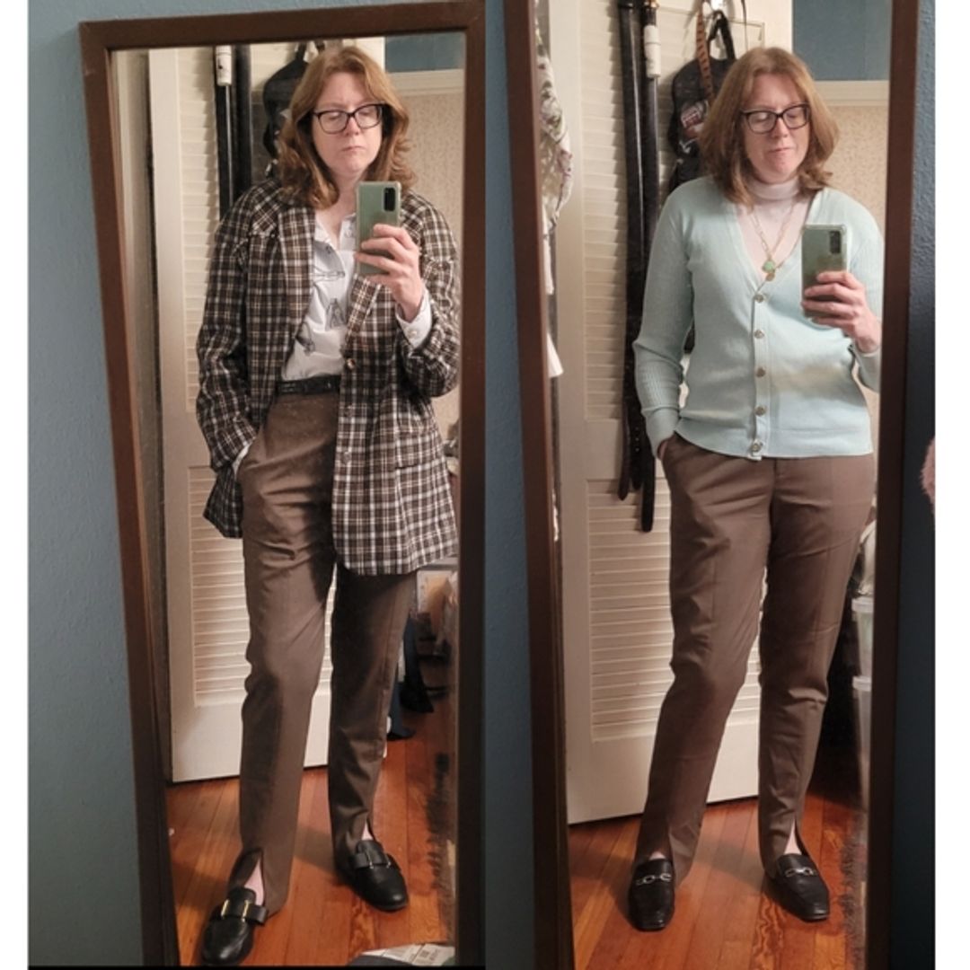 Tibi Cassius Suiting Slim Pants