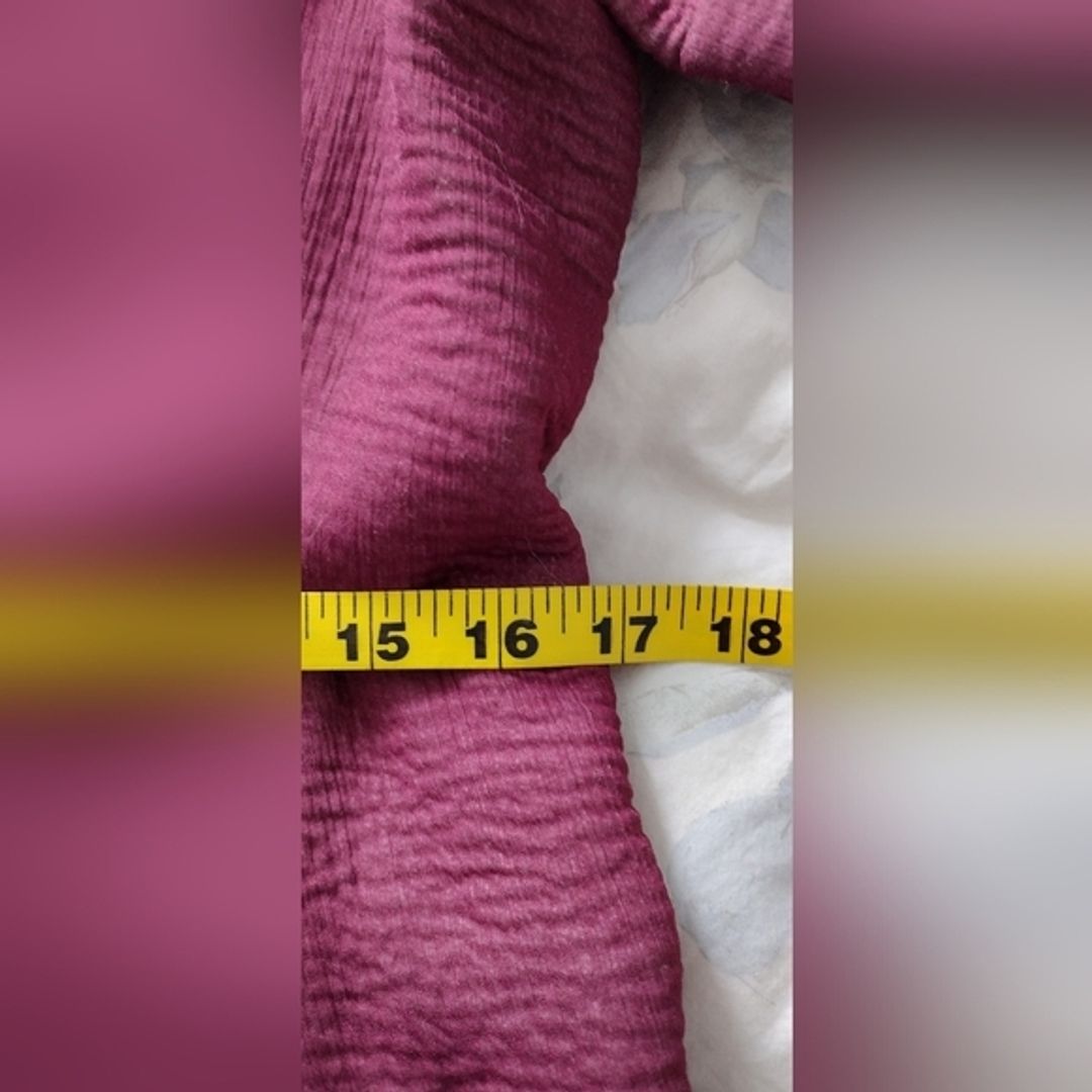 COS Plum Fit and Flare Dress