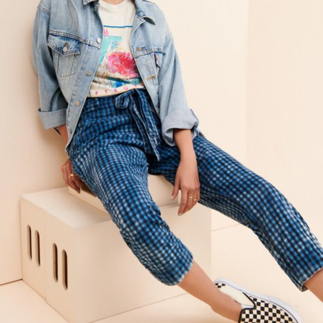 NWT Anthropologie Maeve Avryl Bleached Slim Pants