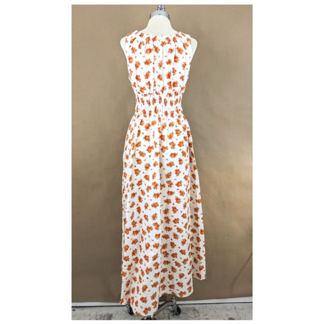 NWT Aligne Helaine Shirred Waist Midi Dress