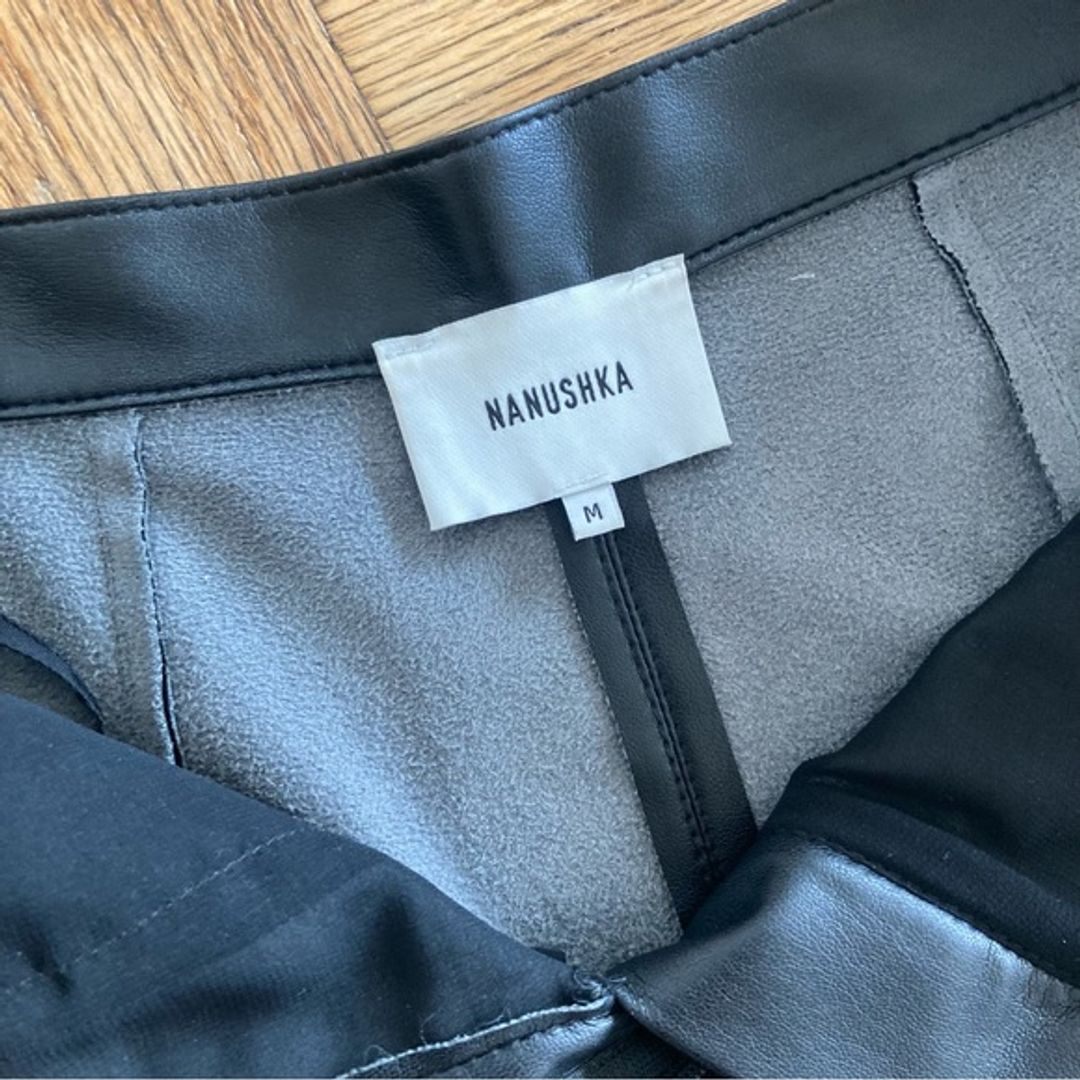 Nanushka Mitsu Vegan Leather Trousers