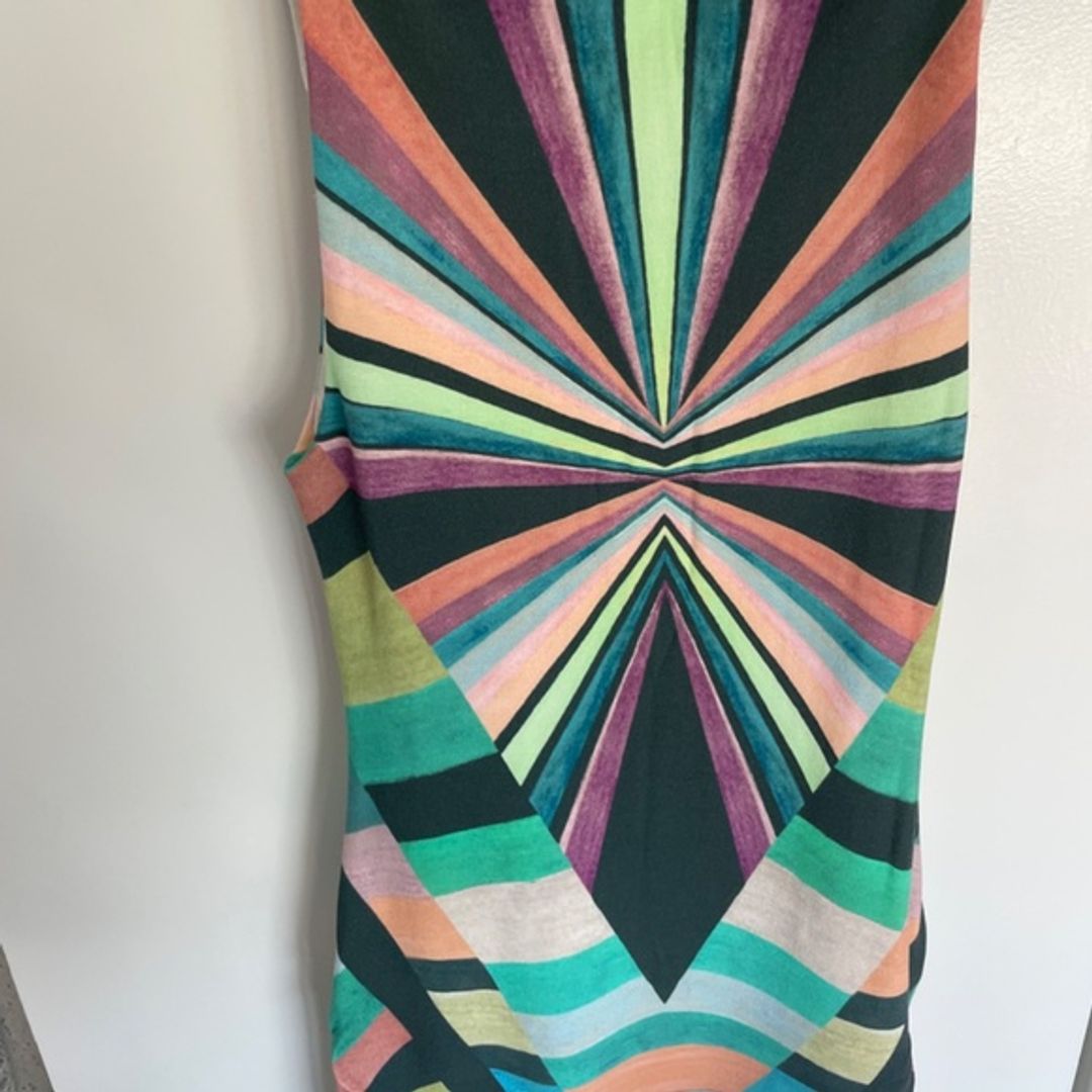 Mara Hoffman Prism V-Back Midi Dress