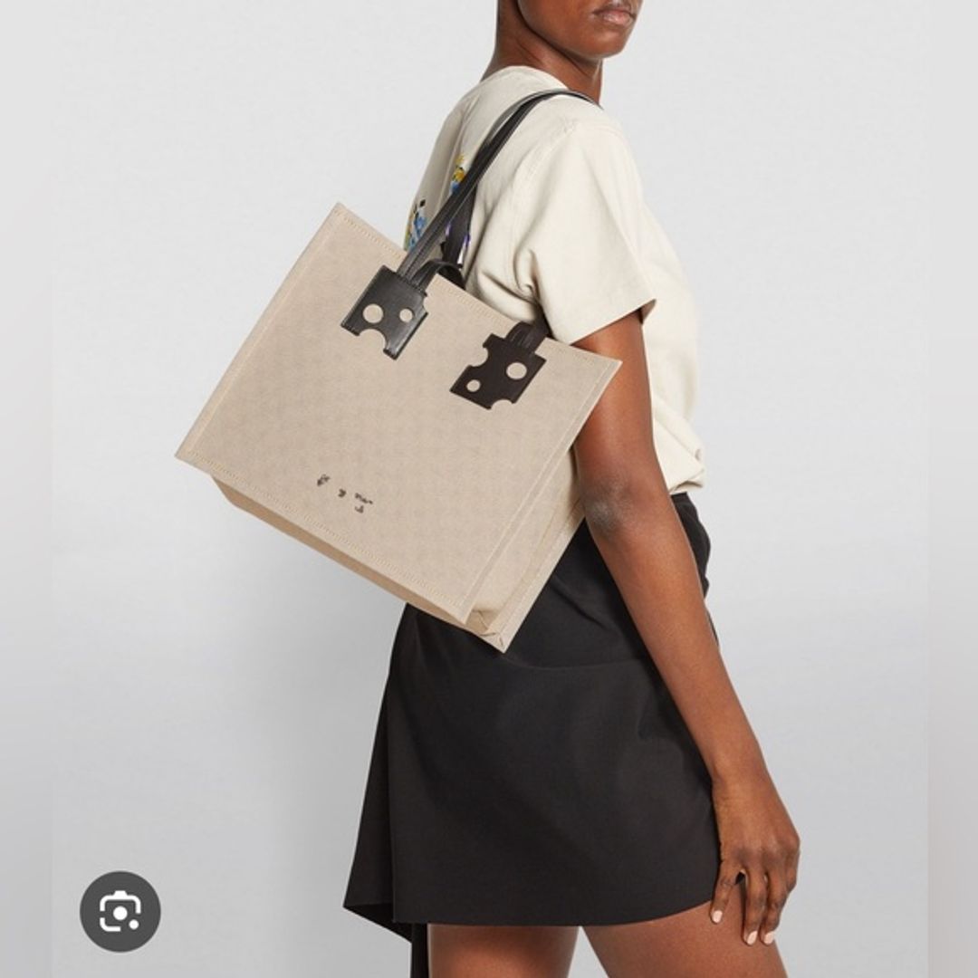 Off-White Repeat Shopping Tote