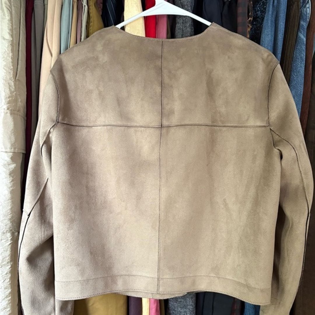 Zara Women's Beige Blazer Jacket